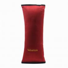 Valuetom Kids Headrest Neck Support Traveling Nap Pillow Shoulder Pad For Car Seat Belts (Red)