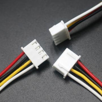 OEM/ODM LED Power Cable Daisy Chain JST XH2.54 2Pin Plug to 0.110 Inch /2.8mm Terminals Jumper Wire Harness 