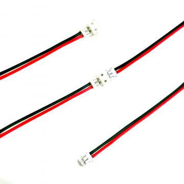 OEM/ODM 24AWG JST ZH1.5mm 2PIN Micro Electrical Male and Female Connector Plug with 150mm Wire Cables